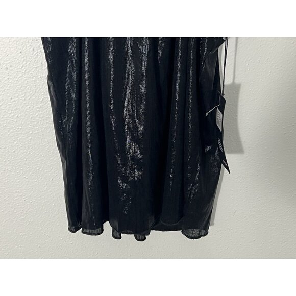 NWT Wildfox Amarilla Halter Top In Black Beauty Size Medium - Picture 3 of 14